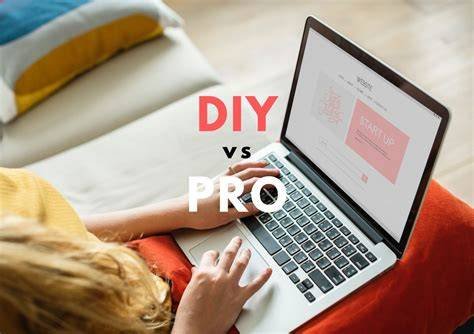DIY vs Professional website development comparison